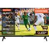 Coocaa TV QLED 40'', TV Full HD (1080p), Google TV Smart TV (Nuovo 2026), HDR 10, Audio Dolby, Bluetooth 5.1, EyeCare