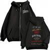 Dshztooma Felpa con cappuccio con cerniera con stampa dell'album del cantante rock degli anni '90 Michael Jackson, pullover con cerniera di alta qualità, felpe oversize da uomo e da donna