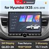 Junsun 13.1″ QLED wireless CarPlay Android Auto Autoradio per Hyundai Tucson 3 2015-2018 Sistemi intelligenti DSP SWC RDS GPS FM