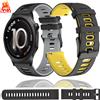 NONE Cinturino in Silicone da 22mm 20mm per OPPO Watch X3 X2 X S 4 Pro, Bracciale di Alta Qualità per Oneplus Watch 4 Lite 3 2 2R Garmin Forerunner 570