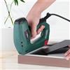 POSENPRO Chiodatrice Elettrica 45W, Chiodatrice Diritta, Chiodatrice a Codice, Kit Graffatrice Elettrica con 400 Graffette e 100 Chiodi, Chiodatrice per Legno per Uso Domestico