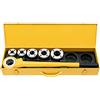 Rems Eva 520013 Set da 3/8 a 1.1/4 Filiera Manuale a Cricco in Valigia Metallica