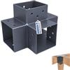 GeZu Impex Connettore per Pali X 71 x 71 mm