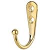 LIJUCAI 2PCS Appendiabiti in stoffa Appendiabiti vintage in bronzo Appendiabiti Appendiabiti Appendiabiti Appendiabiti a un polo Ganci per la casa Salva stanza Organizer Forniture per la casa, 6