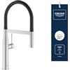 Grohe Miscelatore Monocomando per Lavello Essence New, Acciaio 30294DC0