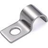 FamlTol 50 Pezzi Unico Foro Clip, Ø 6 mm Piccola Morsetti per Tubi in Acciaio Inossidabile 304, Tubo Clip per Il Fissaggio Di Cavi E Fili