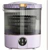 Generic Lavatrice Portatile Mini, Lavatrice Asciugatrice Piccola con Capacità di 12 Litri, Display Digitale e Design Antispruzzo, Base Antiscivolo a Basso Rumore Semi-Automatica per Appartamenti, Dorm purple