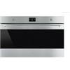 Smeg SFP9302TX Forno Elettrico Multifunzione, 90 Cm, 115L, Termoventilato, Tripla ventola, Pirolitico, Inox Antimpronta, Classe Energetica A+