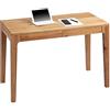 M2 Kollektion HomeTrends4You 611122 scrivania, 110 x 76 x 55 cm, in Legno di faggio trattato, con cassetti, naturale