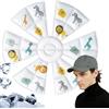 Generic Cappello con cuscinetto di raffreddamento - Cappello - Casco riutilizzabile con inserto freddo per equitazione all'aperto adulti bambini pendolarismo campeggio sport