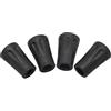 ComfyHarbor Set di 24 coperture in gomma rinforzata per bastoncini da trekking, trekking, per migliorare la presa e prolungare la durata della punta del palo (2 pezzi)