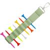 QSTDGVPW Set Porta- Organizer da Golf - Soluzione di Stoccaggio di, Verde