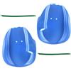 ZHUMCCY 1 paio di pagaie per allenamento di nuoto, comode ed ergonomiche, per adulti e bambini, per principianti, professionisti, ragazzi, ragazze, giovani nuotatori, palestra, piscina, cortile
