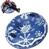 Generic Tubo da neve | Anello gonfiabile invernale | Anello da slittino antiabrasione - per all'aperto, passerella, piscina, riunioni, feste, sport in spiaggia
