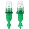 Xdyyjrasa Razzi marini - Attrezzatura di Sicurezza per Barche da 2 Pezzi, Razzi Multi-Flash Impermeabili per reti da Pesca e Boe da diporto(Verde)