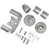 Qianly Kit di Anodi in Alluminio di Ricambio Cmbravo3kita 888761Q02 888761Q04 per unità 3 III