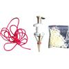 PLCPDM Esche da Pesca a Clip Leggere, Fascette per Accessori con Elastici Esche per Attrezzatura da Attrezzatura a Fascia Grossa