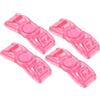 Toyvian 4 Pezzi Fibbia Accessorio in PC Blu Aggancio Rapido per Occhiali da Nuoto per Uso Quotidiano per Vacanze Estive e Attrezzatura da Nuoto