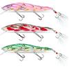 Generico Esca da Pesca | Tre Esche Affondanti con Ami | Esca per Pesce Gatto - per Laghi Fiumi Stagni Crappie Walleye Pike Persico