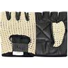 Prime Leather Guanti Palestra sollevamento pesi in pelle Imbottito,Bodybulding,Crossfit, Pesistica polso imbottito, Allenamento, trazioni sbarra, Esercizio, Forza, Fitness Palestra art 401-XXL
