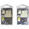 Generico Kit 2 Confezioni Jig Head 1.5g - 2.5g Pesca Trout Area Gomma Light Spinning Trota