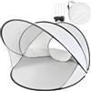 Generic Tenda da spiaggia portatile per 2-3 persone, protezione UV, installazione istantanea, baldacchino pieghevole automatico con borsa per il trasporto, per campeggio all'aperto in famiglia, giardino