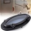 Chrees Generichgsuop1N79 - Foro per oblò ovale, anti invecchiamento, 410 x 220 cm, compatibile con barche, yacht e camper, in vetro