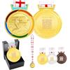 Vivaday Medaglia d'oro con bandiera del Regno Unito, premio scansionabile con codice QR per risultati dei giocatori, tornei di calcio, competizioni a squadre e premio campione di fine stagione