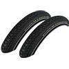 Schwalbe Pick Up 55-406 - 2 pneumatici per bicicletta Super Defense, 20 x 2,15 cm