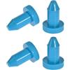 Tsophreniq 4 pz 1/2 Pollici Tappi Scarico per Kayak Push Tappi Scarico per Kayak Facile Installazione Tappi Scarico in Gomma per Reapir Tappi Push in