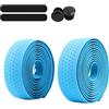 Buxuaaaa 2 pz Manubrio Della Bici Anti Vibrazioni Avvolgere Bici Nastro Manubrio Biciclette Manubrio Wrap Ciclismo Manubrio Nastro Avvolge Biciclette Assorbimento Degli