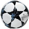 Generico Pallone da Calcio con Design a Stelle, Bianco e Nero, 320g, Taglia 5, 4 Colori Assortiti, Cuoio (BLU)