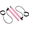 Generico Barra Per Pilates Allungata Fusion - Asta Leggera Ed Elastica Per Scolpire Il Corpo, Bilanciere Portatile Per Resistenza Tonificante, Ganci Per Fasce Di Tensione Multidirezionali + Guaina In Schiuma C
