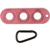 SunsoilGiant Joint Protector Supporto Organizzatore Alluminio Accessori Biliardo Portatile Staffa Chiave Adatto per Snooker Gioco Biliardo Decorazione C, Rosso