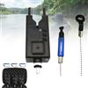 DYK&NX Set di Allarmi per Morsi da Pesca alla Carpa, Segnali Acustici Luminosi da Pesca con 3 Swinger e Oscillatori per Diversi Tipi di Canna