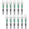 Xdyyjrasa Cocche a Freccia a LED - Cocche Luminose in plastica da 12 Pezzi, Coda ad Arco con Freccia illuminata, Colore Casuale