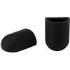 Buxuaaaa 1pair Lungo Distanze Ciclismo Grip Professionale Mountain Biciclette Manubrio Grip per Mountain Bike Parte Durabilità Bike Levers Guards