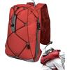 Generic Zaino da trekking impermeabile da 26 litri, leggero, pieghevole, per uomini e donne, zaino da viaggio per pesca, trekking, arrampicata, sport, corsa, caccia e attività avventurose, Colore: arancione