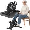 Niceday Mini cyclette per esercizi a pedale, bici da scrivania, 8 livelli di resistenza magnetica, silenziosa e liscia, monitor LCD, macchina a pedale per braccia e gambe, attrezzatura per allenamento