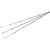Minflora Feeder Canna da pesca alla carpa, punta superiore, in fibra di carbonio, azione rapida, carico extra rigido, 40 g, 80 g, 120 g, M, L, H, leggere, di ricambio, per pesca sul lago e fiume (4133)