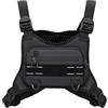 Générique Borsa toracica, tasca gilet design regolabile, tasche impermeabili per corsa, poliestere, facile da trasportare strumento, accessorio esterno confortevole, borsa da ciclismo da 9,45 x 5,51 pollici