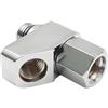 Buxuaaaa Rame permanente Ad Alta Resistenza Diving Splitter Connettore 1 Ingresso 2 Uscita per Attività Acquatiche Heavy Duty Diving Fitting