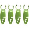 Generic Clip di fissaggio per tavola da paddle, 4 morsetti espandibili per pinne per tavola da paddle, di ricambio per pinne da surf, clip di fissaggio per pinne per tavola da surf, forniture per