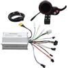 DUANSIYU Centralina Monopattino Elettrico Controller for scooter elettrico 48V 25A 1200W for motore brushless for for con display a 6 pin