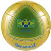 PUMA Pallone da calcio unisex 2026, Pelé Yellow-Brazil SS26, 5 Mondiali 2026