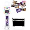 XHSOHTD Macchina fotografica compatibile con iPad da 10,2, 10,5, 11, 11, 12,9, 13, con controllo tramite app, supporto portatile 2 in 1 per selfie, per compleanni, matrimoni, eventi (macchina per cabina