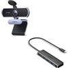 UGREEN Hub USB C con 4 Porte USB 3.0 Webcam Full HD 1080P