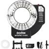 Godox Wistro AR400 - Flash ad anello leggero con batteria agli ioni di litio integrata, illuminazione senza ombre per fotografia macro e ritratti (nero)
