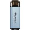 Transcend SSD esterno Transcend ESD300C 1 TB USB tipo-C Blu [TS1TESD300C]