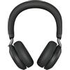 Jabra evolve2 75 auricolare wireless a padiglione ufficio bluetooth nero